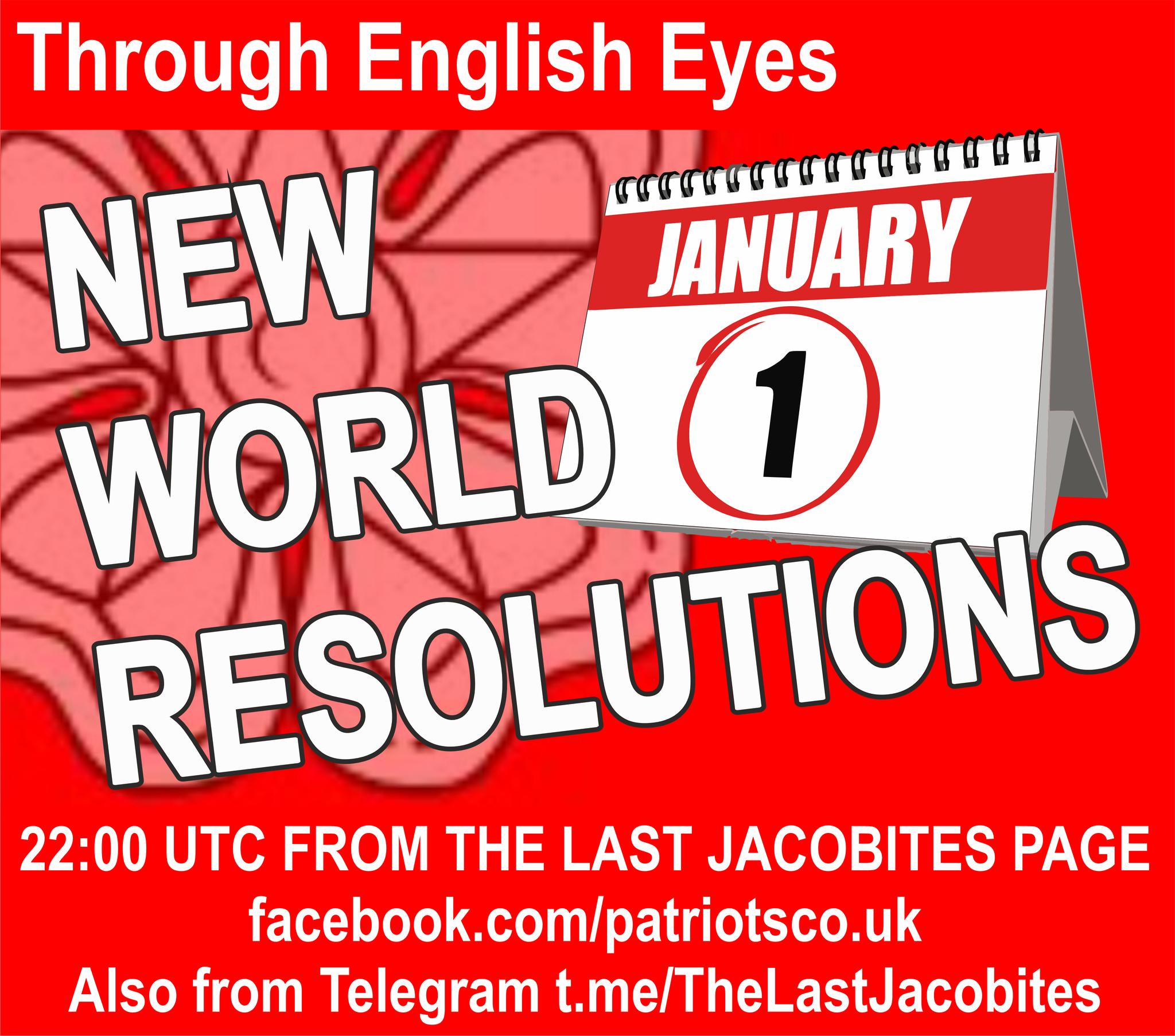 New World Resolutions